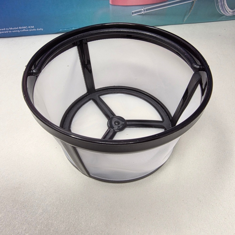 Mr. Coffee Reusable Coffee Filter for Iced + Hot BVMC-IHCMCG Black Mesh NEW